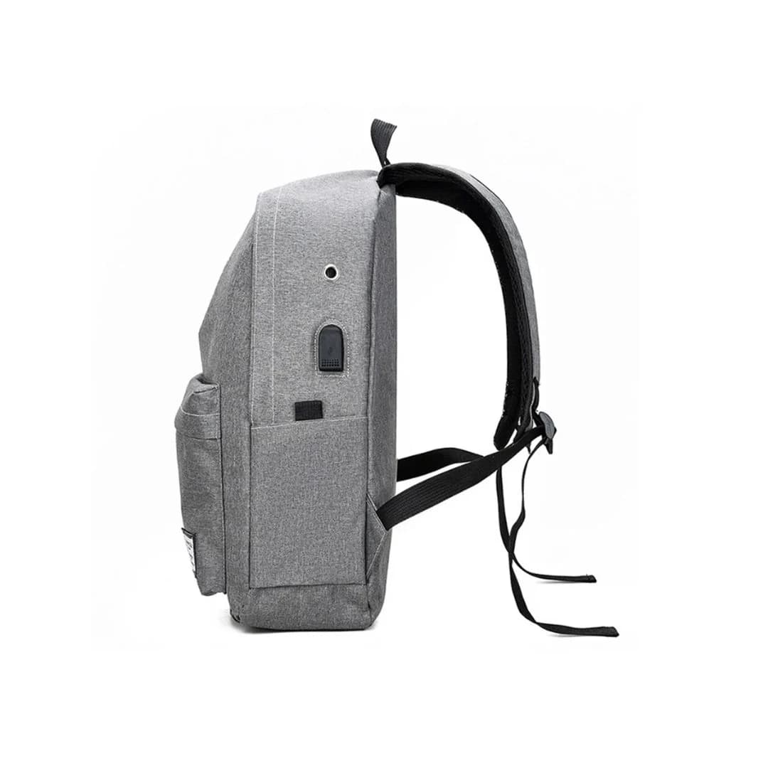 BAG Raptor Business Travel Bag USB 15.6 Backpack - Gray — thumbnail 2 of 4