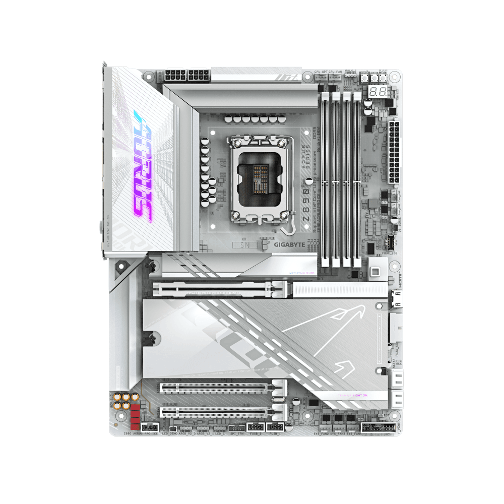 GIGABYTE Z890 AORUS PRO ICE LGA 1851 Motherboard — thumbnail 2 of 6