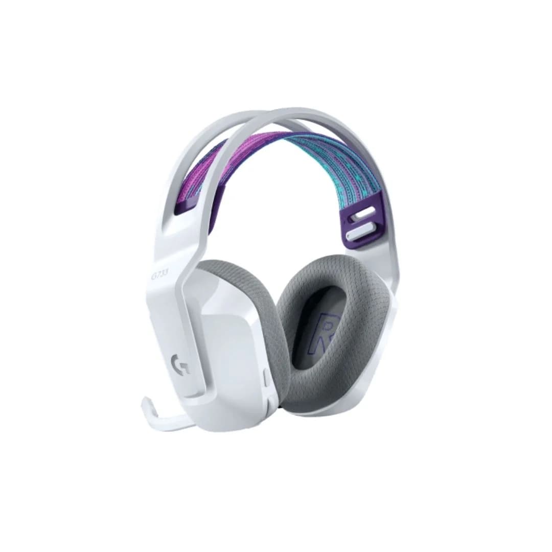 Logitech G733 Lightspeed Wireless Gaming Headset - White — thumbnail 4 of 4