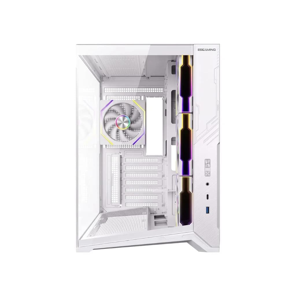ESGAMING Zero Max - ATX PC Case - White — thumbnail 3 of 4