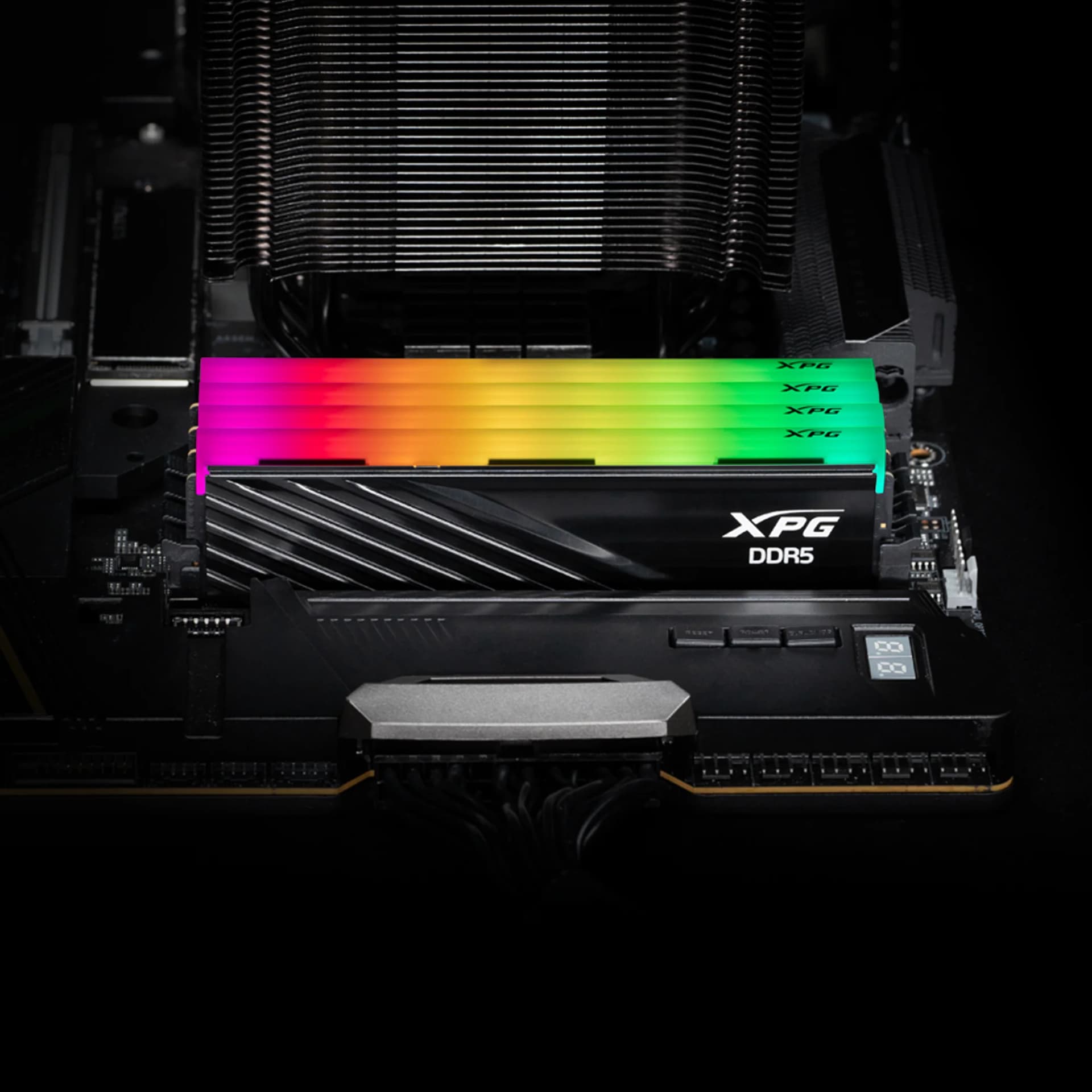 XPG LANCER BLADE RGB DDR5 – DDR5 U-DIMM 16GB, 6000 MT/s, RGB, Low-Profile Heatsink — thumbnail 5 of 6