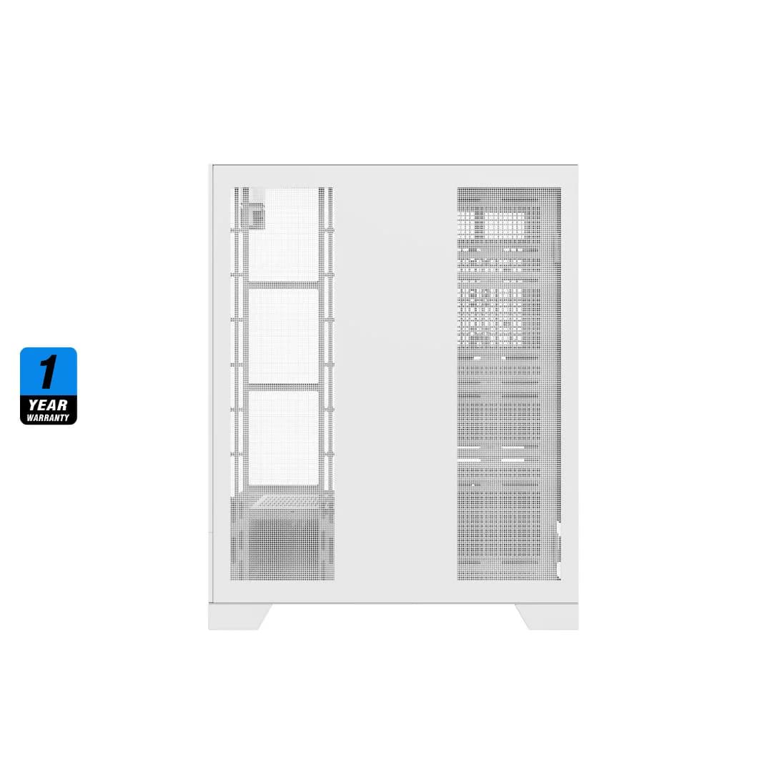 DarkFlash DY450L Pro Mid Tower Case - White — thumbnail 7 of 9