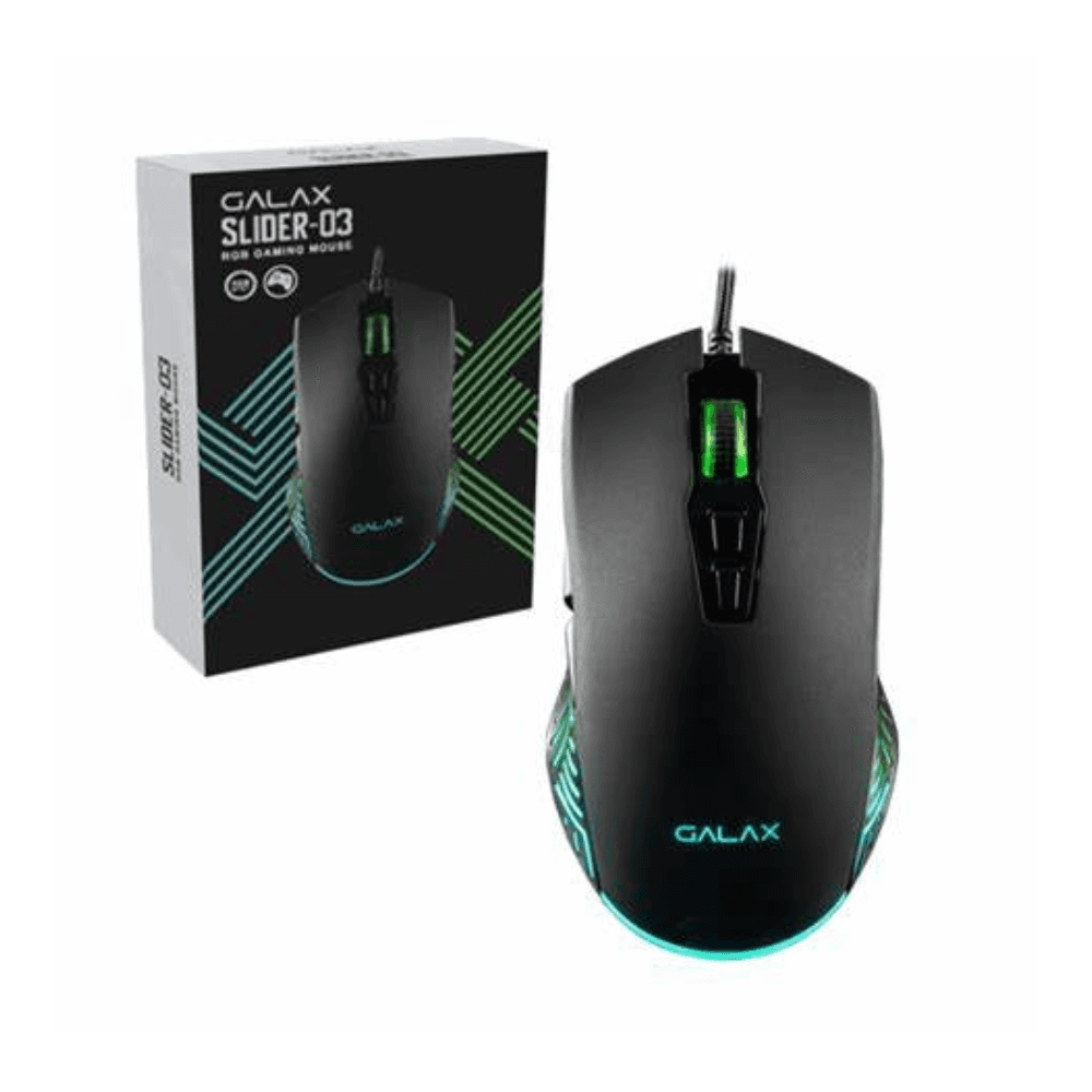 GALAX GAMING MOUSE SLIDER-03 USB BLACK