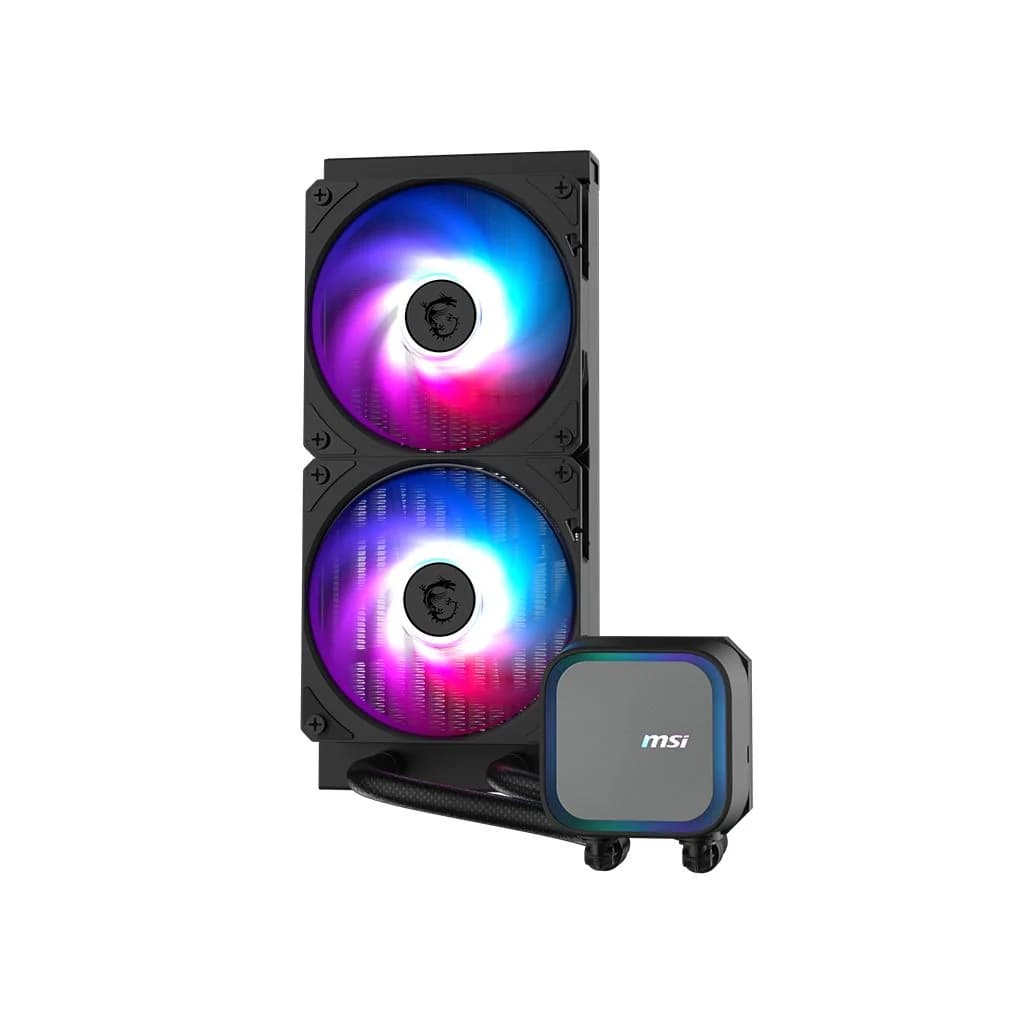 MSI MAG CORELIQUID A13 240 Liquid CPU Cooler - Black — thumbnail 2 of 5