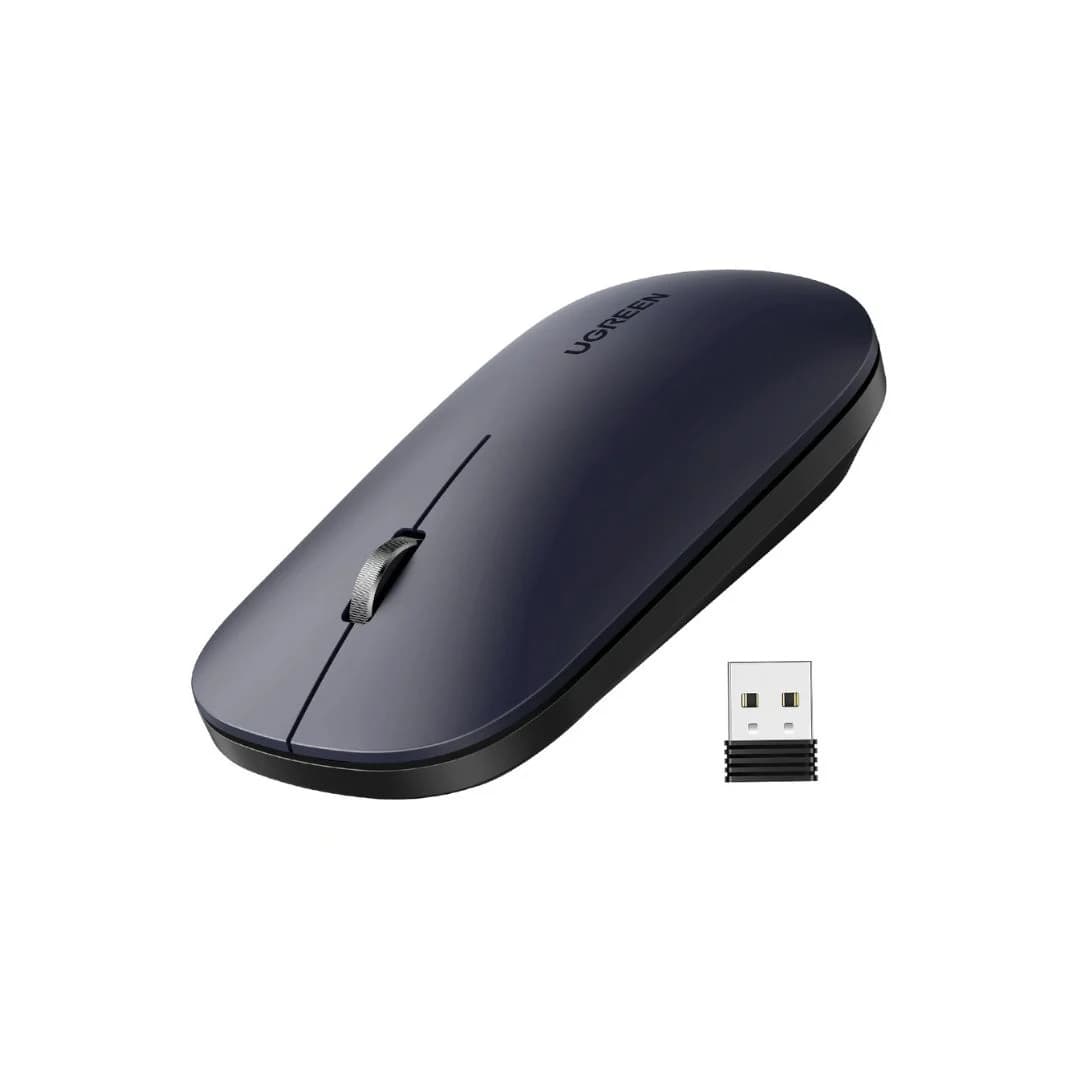 UGREEN MU001 USB Optical Wireless Mouse - Black