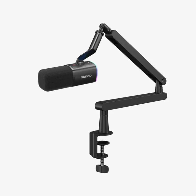 MAONO PD100X USB Dynamic Microphone – Cardioid Studio Mic with Gain Control, RGB Lighting & Zero-Latency Monitoring for Podcast, Streaming, Gaming — thumbnail 10 of 10