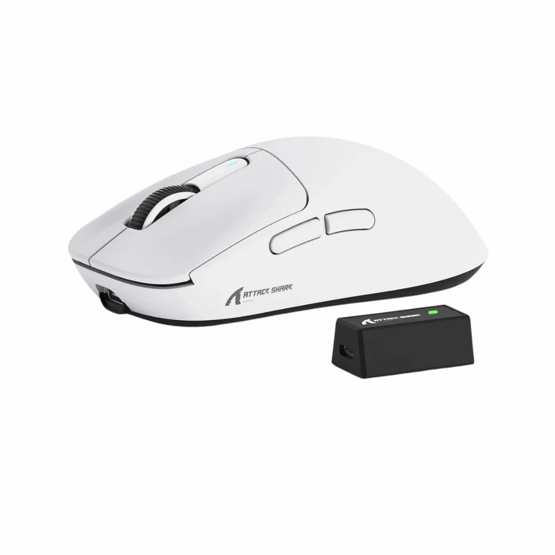 ATTACK SHARK X3PRO  Wireless Gaming Mouse - White