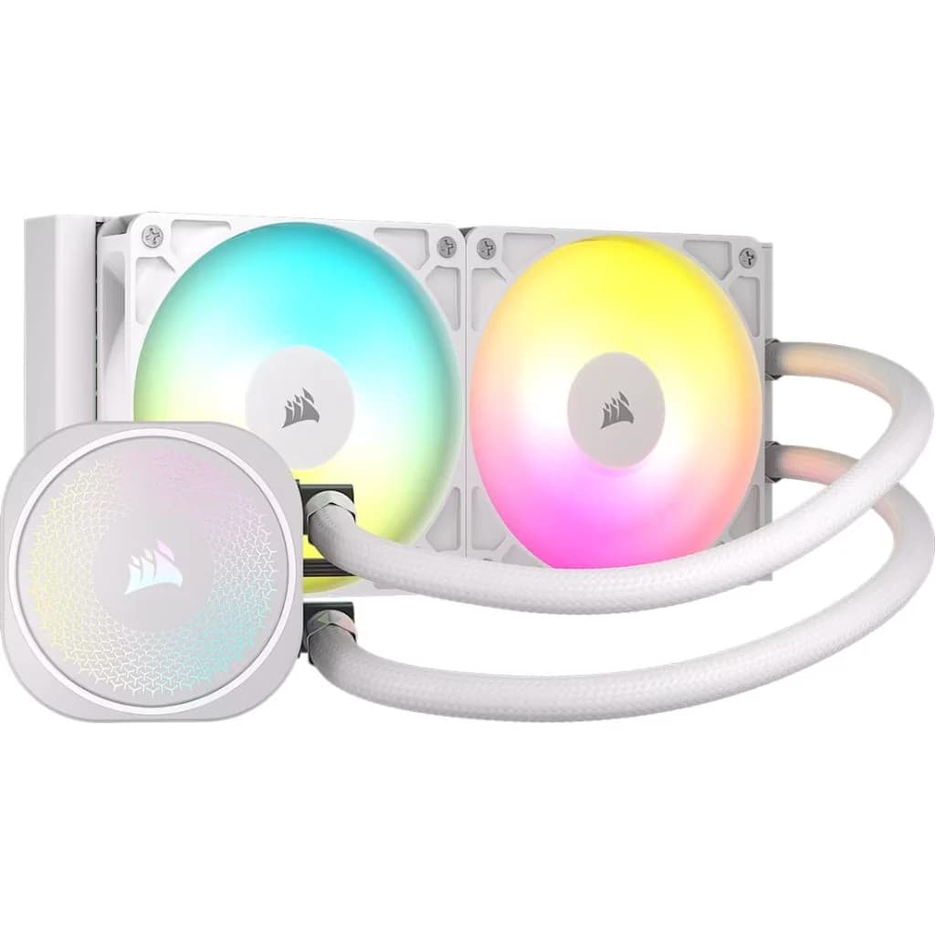 Corsair NAUTILUS 240 RS ARGB Liquid CPU Cooler - White