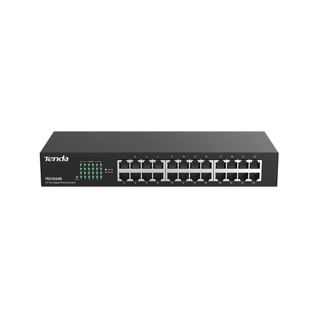 Tenda TEF1024D 24-Port 10/100Mbps - Ethernet Network Switch — thumbnail 2 of 3