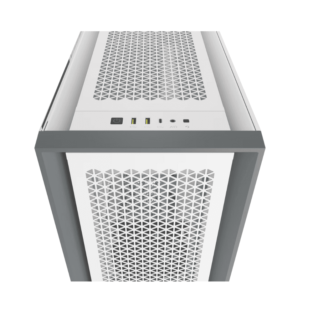 CORSAIR 5000D AIRFLOW  MT TEMP GLASS CASE WHITE — thumbnail 4 of 5