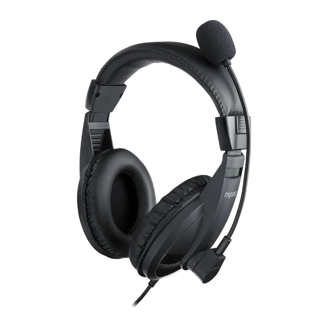 Rapoo H150S Wired Headset - Black