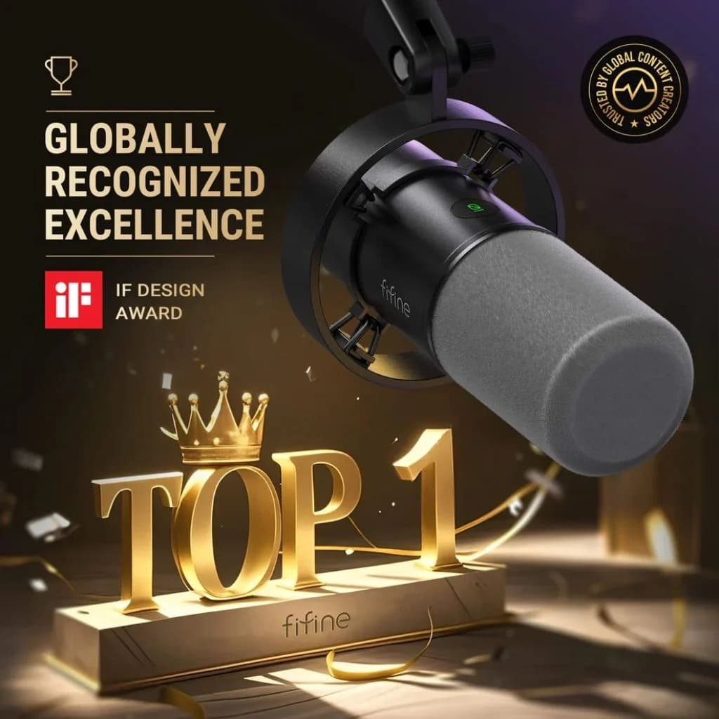 FIFINE AmpliTank K688 - USB/XLR Dynamic Microphone — thumbnail 5 of 8