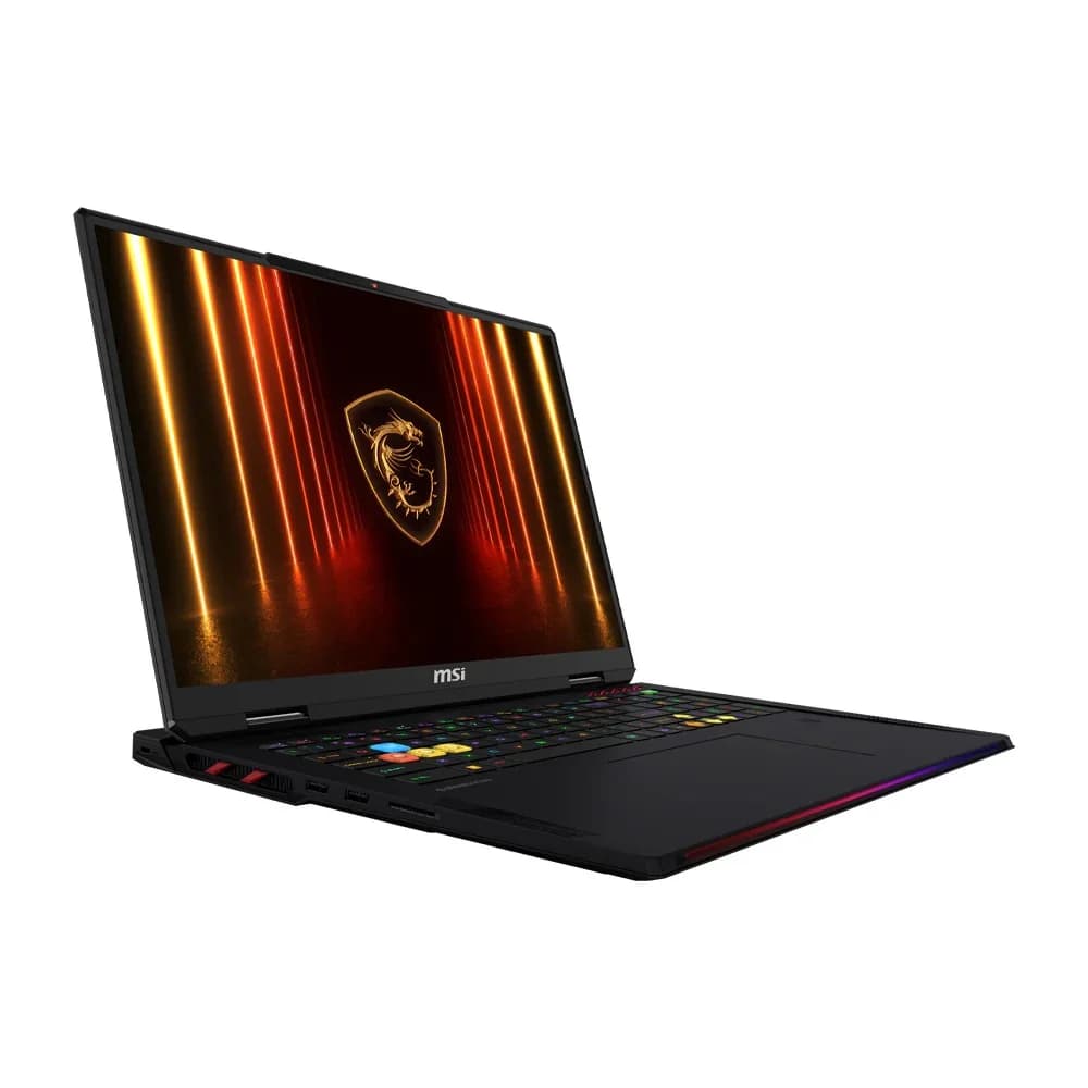 MSI Raider A18 HX A9WIG-205AE, AMD Ryzen 9-9955HX3D, RAM 64GB, SSD 2TB, NVIDIA RTX 5090 24G, 18 Inch UHD+ (4k+) 120Hz, Core Black — thumbnail 3 of 8