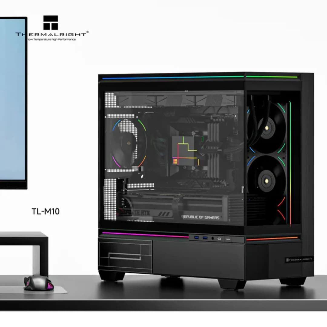 Thermalright M-ATX TL-M10 VISION - Black — thumbnail 3 of 4