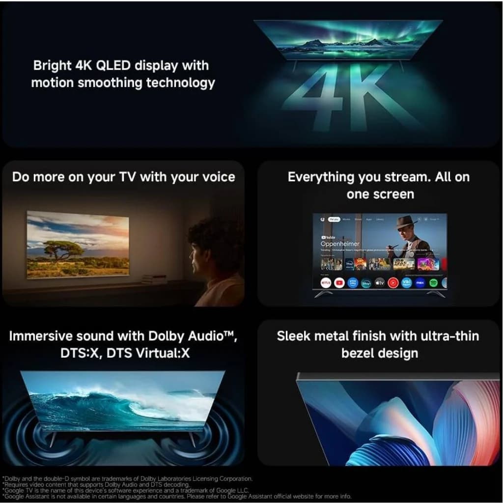Xiaomi TV A Pro 4K (3840 × 2160) 43 Inch 60Hz Smart — thumbnail 2 of 4