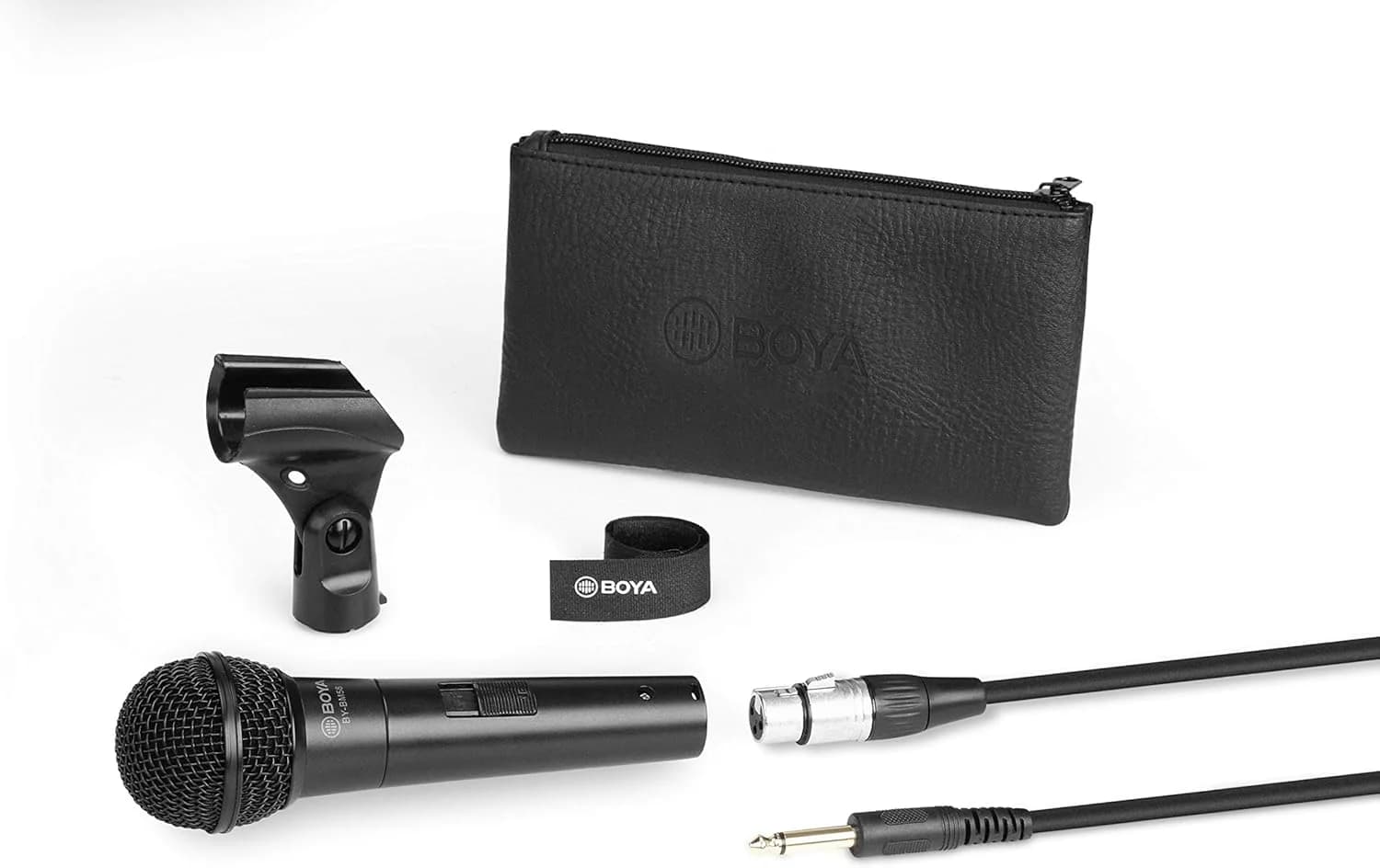 BOYA BY-BM58 Dynamic Wired Handheld Microphone – Cardioid XLR Mic for Live Performance, Podcasting & Public Speaking — thumbnail 4 of 7