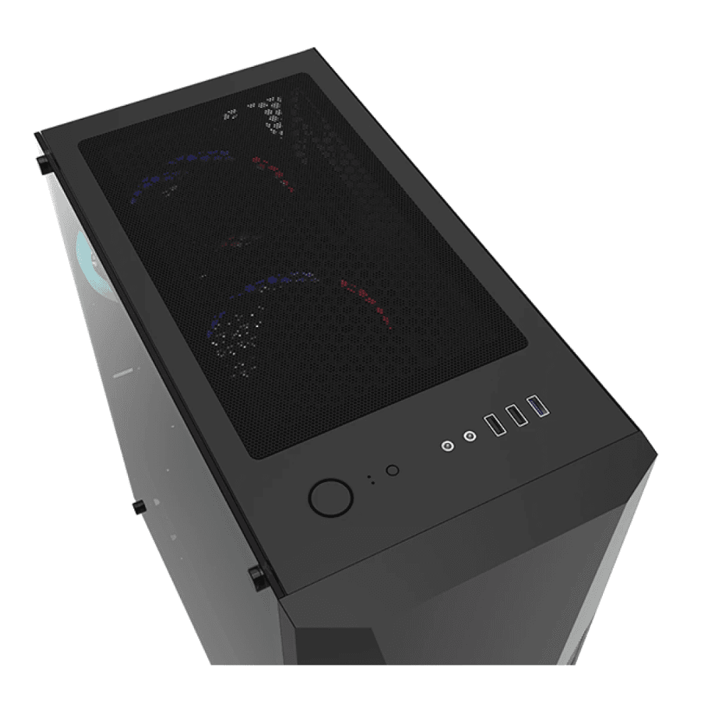 CASE MONTECH ATX MIDTOWER FIGHTER 500 BLACK — thumbnail 5 of 5