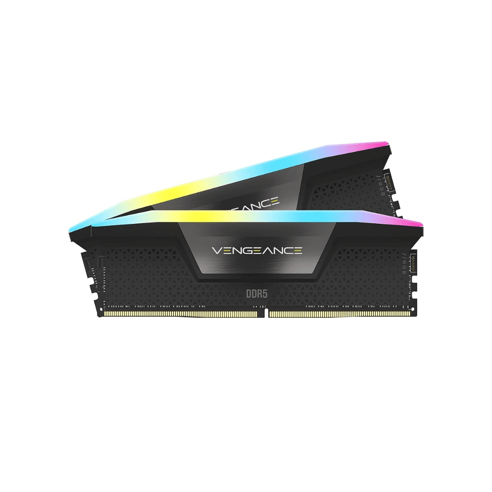 CORSAIR VENGEANCE RGB DDR5 32GB (2x16GB) 5600MT/s CL40 Black