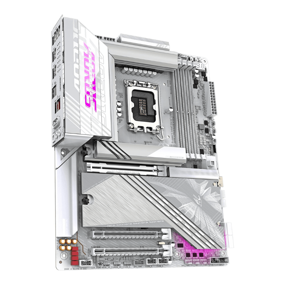 GIGABYTE Z890 AORUS ELITE X ICE 1851 LGA — thumbnail 3 of 5