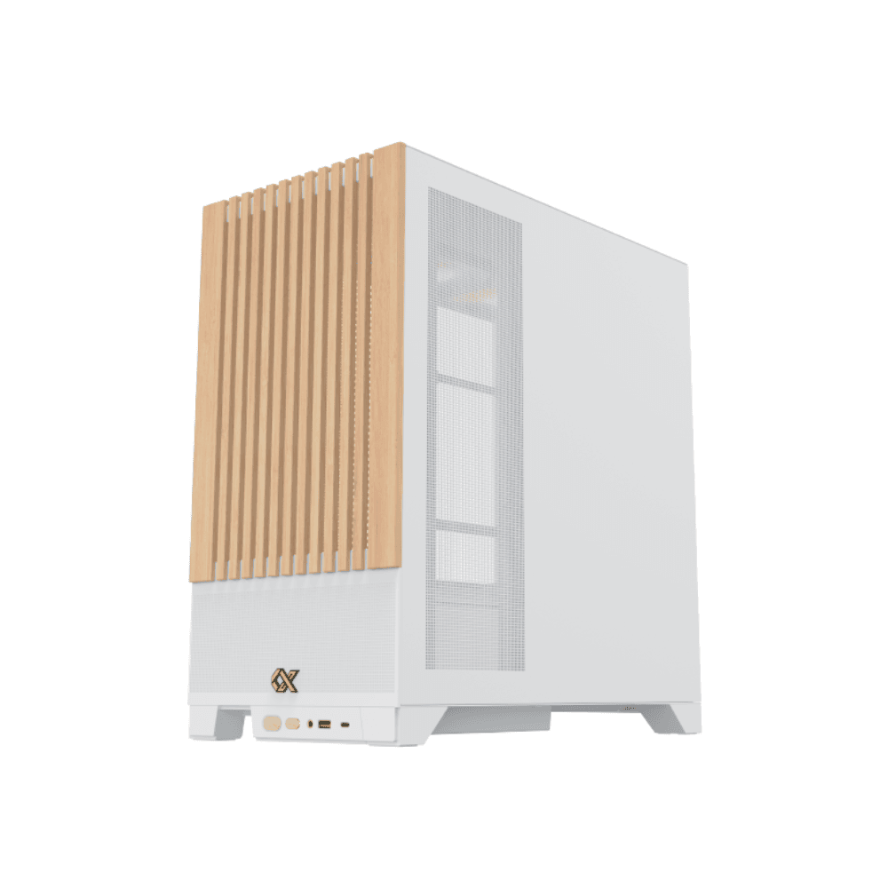XIGMATEK ENDORPHIN WD ARCTIC– E-ATX Mid-Tower PC Case – White — thumbnail 3 of 7