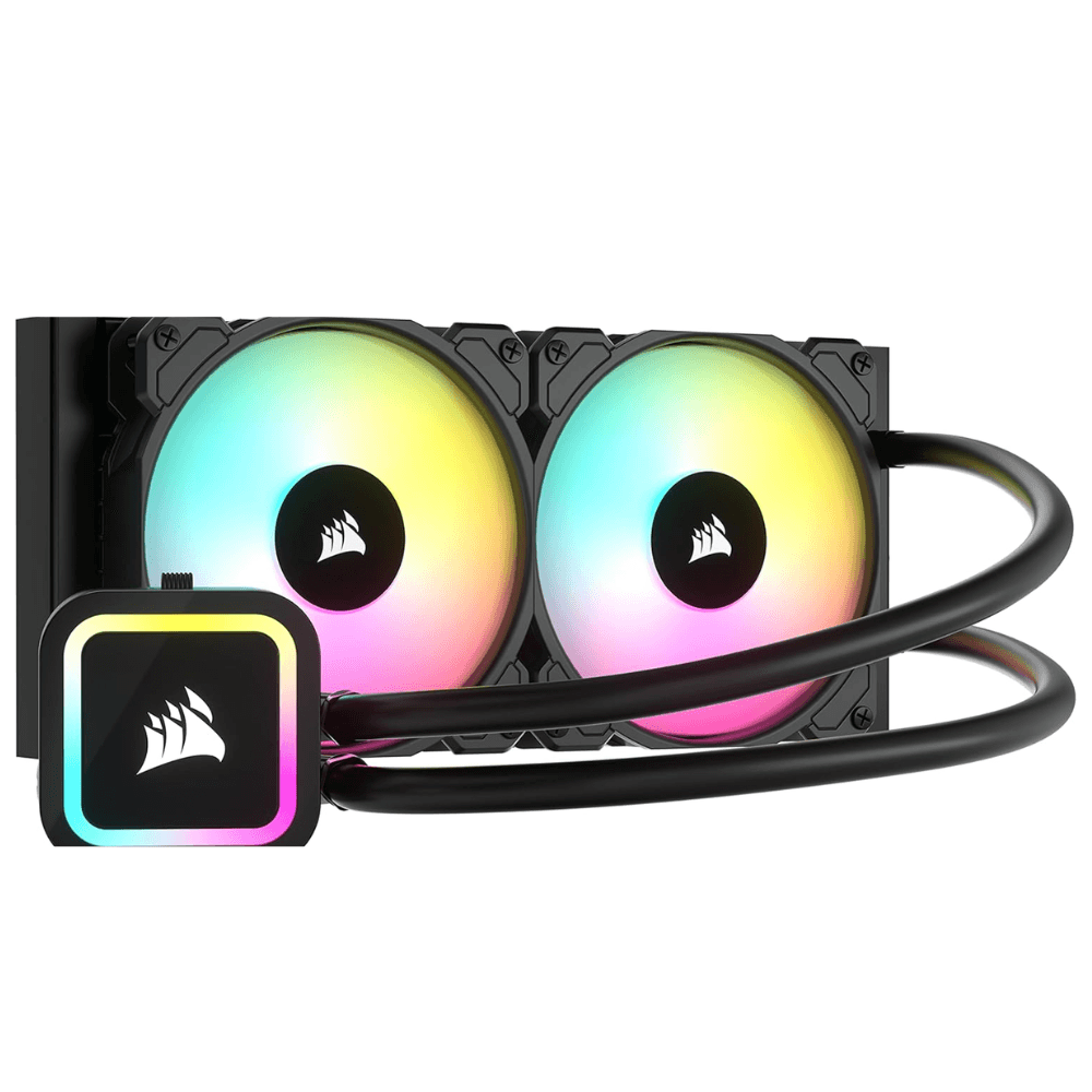 CORSAIR iCUE H100i ELITE CAPELLIX 240mm – Black