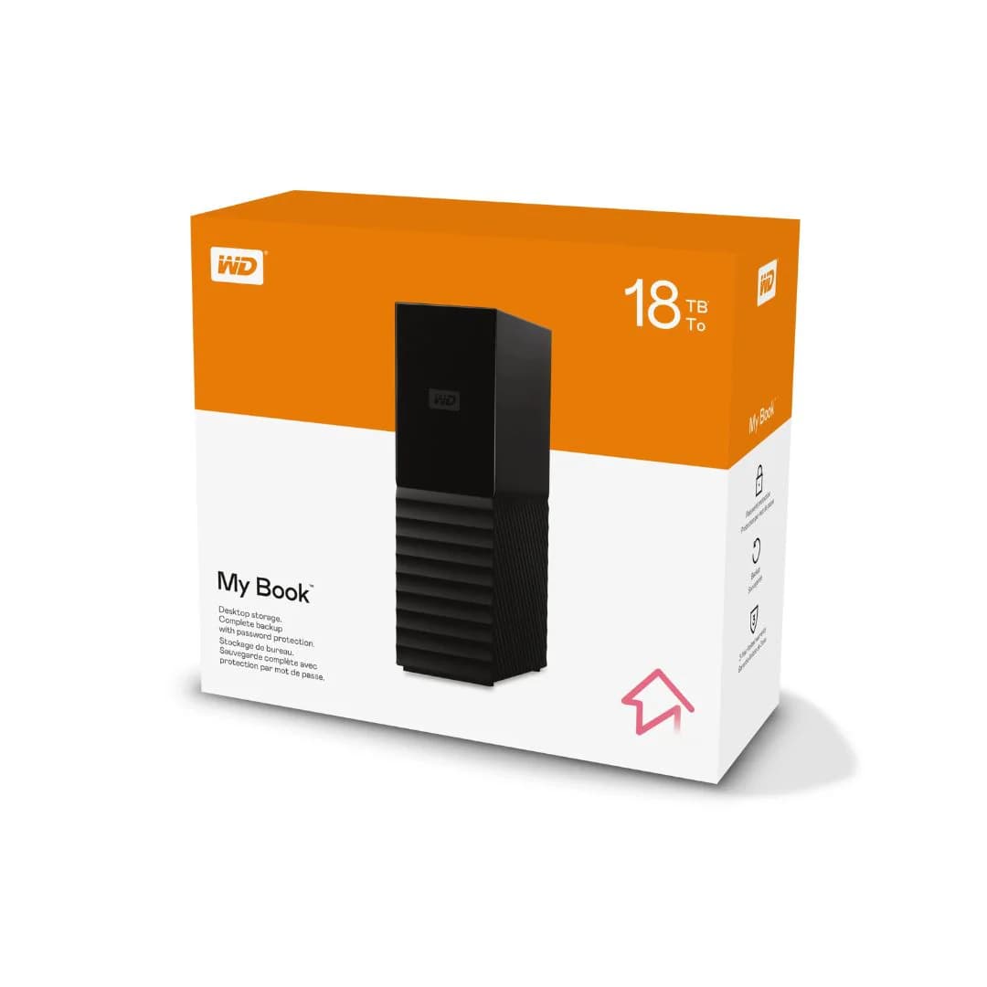 WD My Book 18TB Desktop External Hard Drive — thumbnail 2 of 4