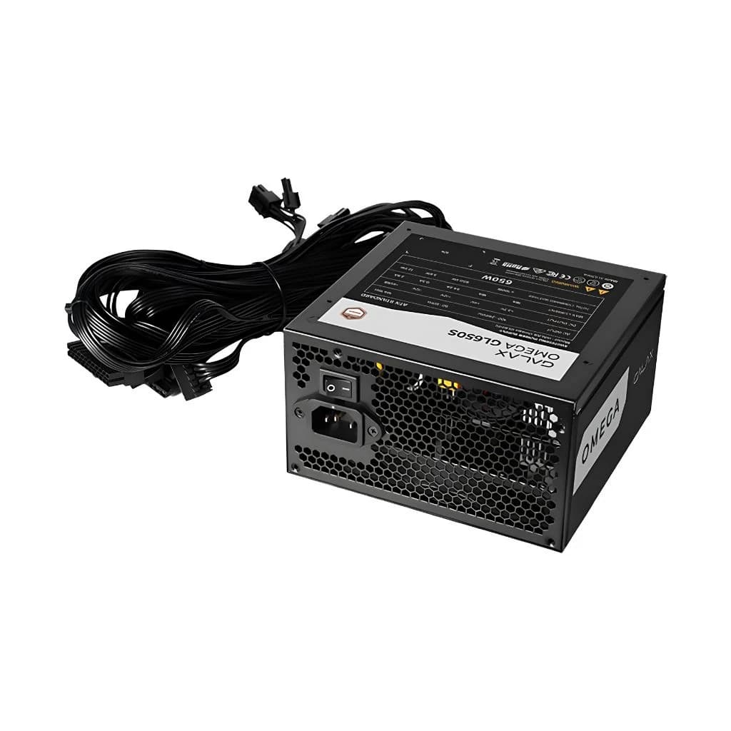Galax GL650S 650W 80+ Bronze Non-Modular PSU - Black — thumbnail 3 of 5