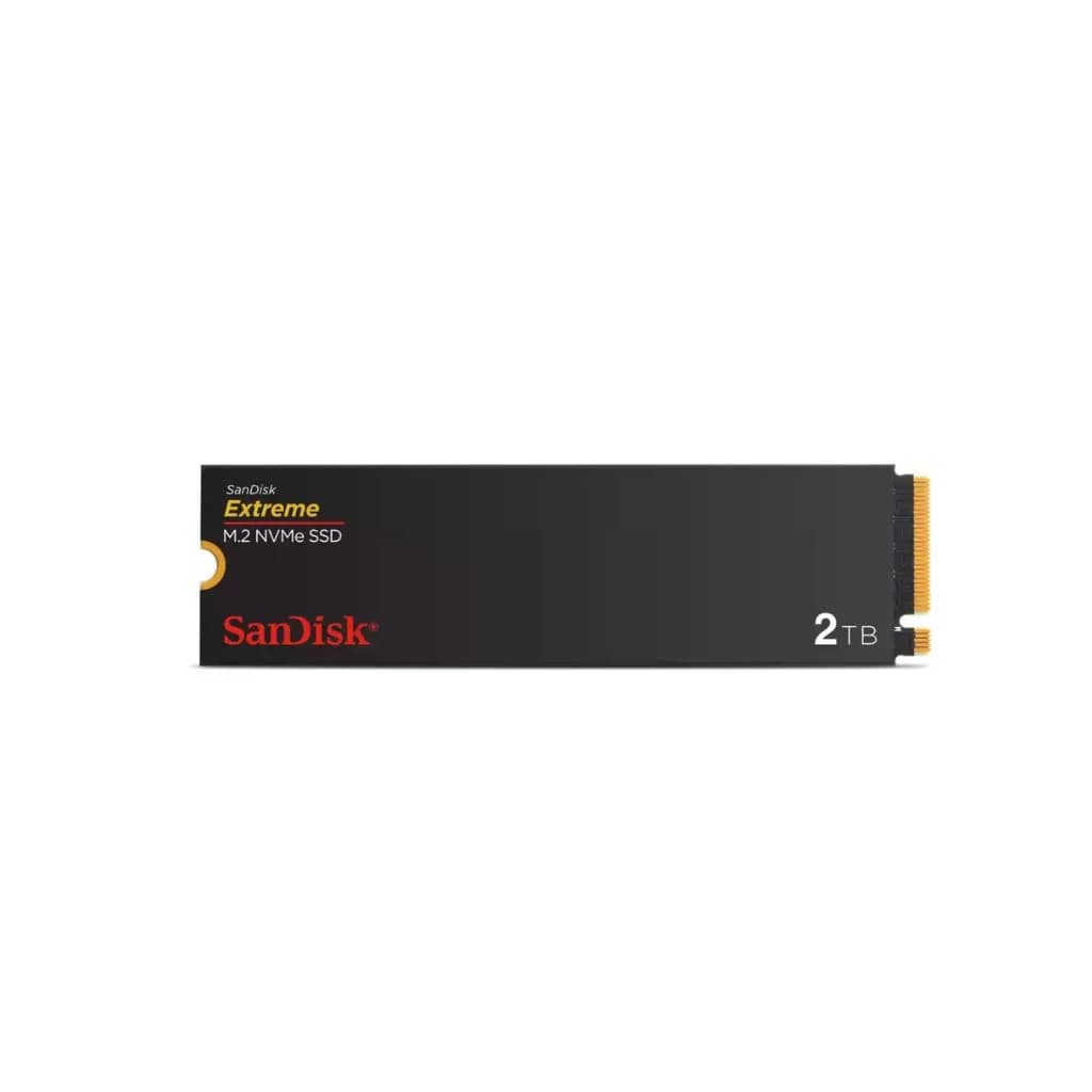SanDisk Extreme 2TB NVMe SSD - M.2 2280 PCIe Gen 4 — thumbnail 2 of 4
