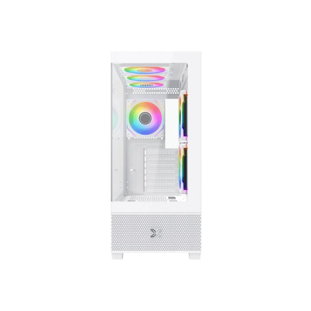 Xigmatek Alphard Arctic Mid Tower Case - White — thumbnail 5 of 6