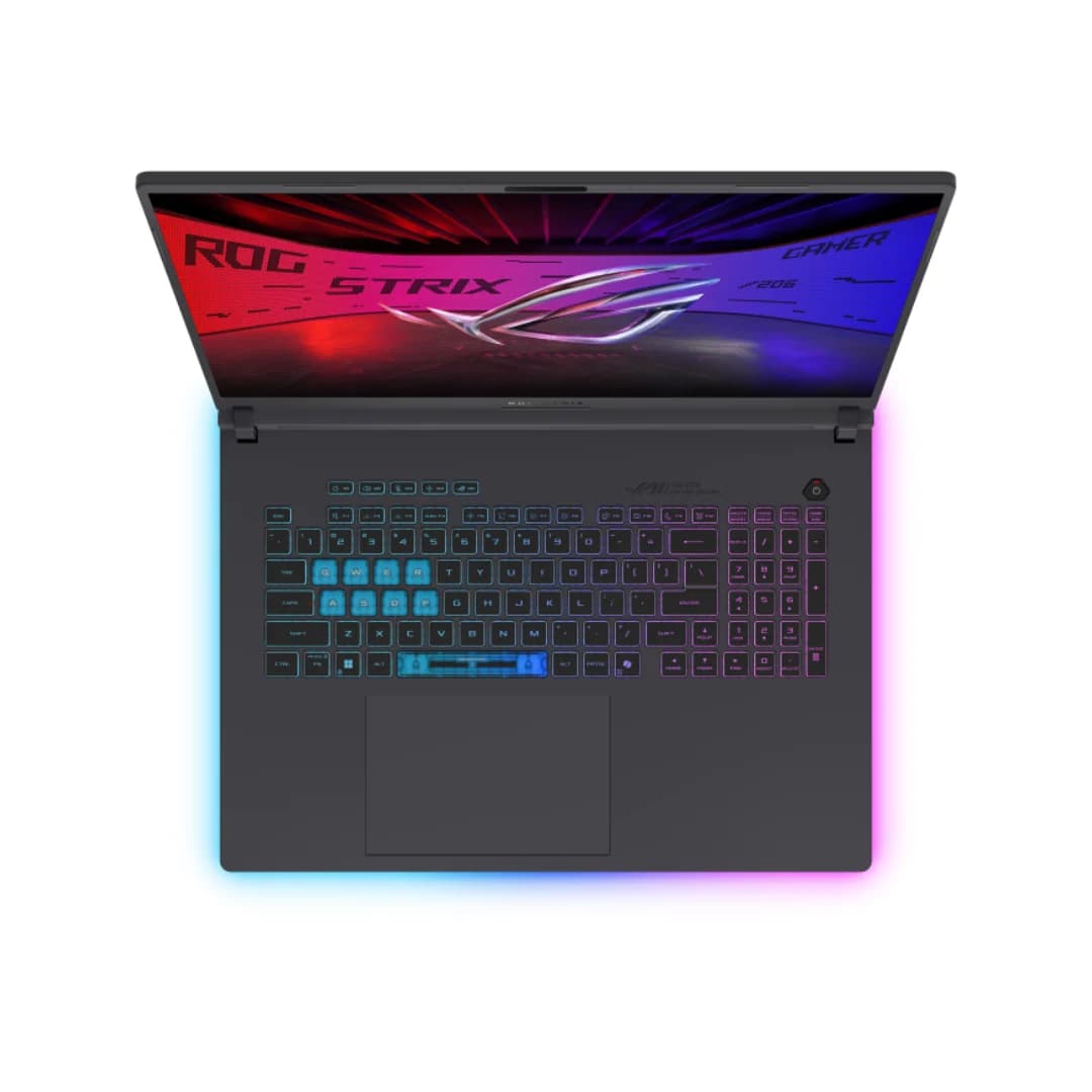 ASUS ROG Strix G18, NVIDIA Geforce RTX 5070 8GB, Intel Core Ultra 9-275HX, RAM 16GB, SSD 512GB, 18.0 inch WUXGA 144Hz, Eclipse Gray — thumbnail 3 of 5