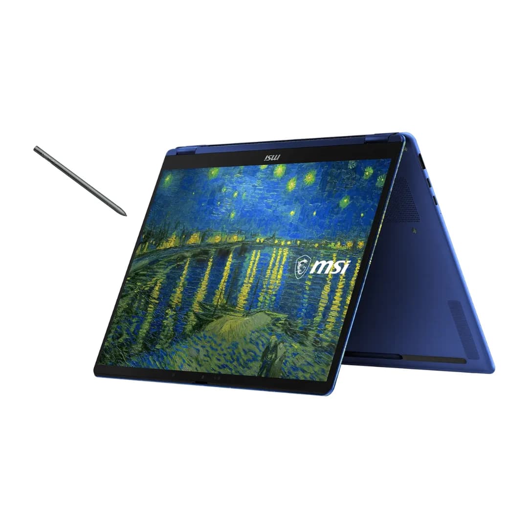 MSI Prestige 14 Flip AI+ Vincent van Gogh Edition, Intel Core Ultra X9-378H, RAM 32GB, SSD 1TB, Intel Arc Graphics, 14 FHD+ OLED 60Hz Touchscreen, Starry Night — thumbnail 2 of 7