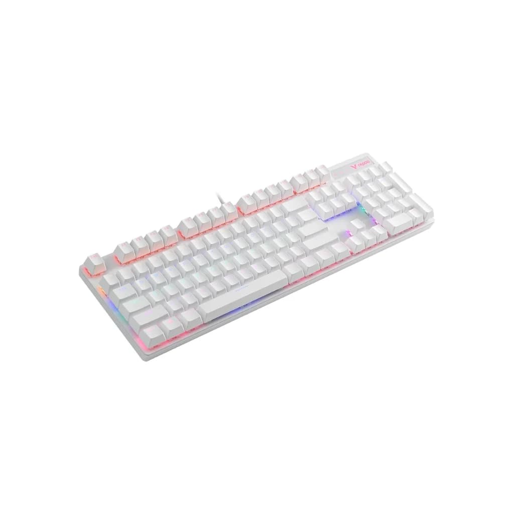Rapoo V500 Backlit Mechanical Gaming Keyboard - White — thumbnail 3 of 3