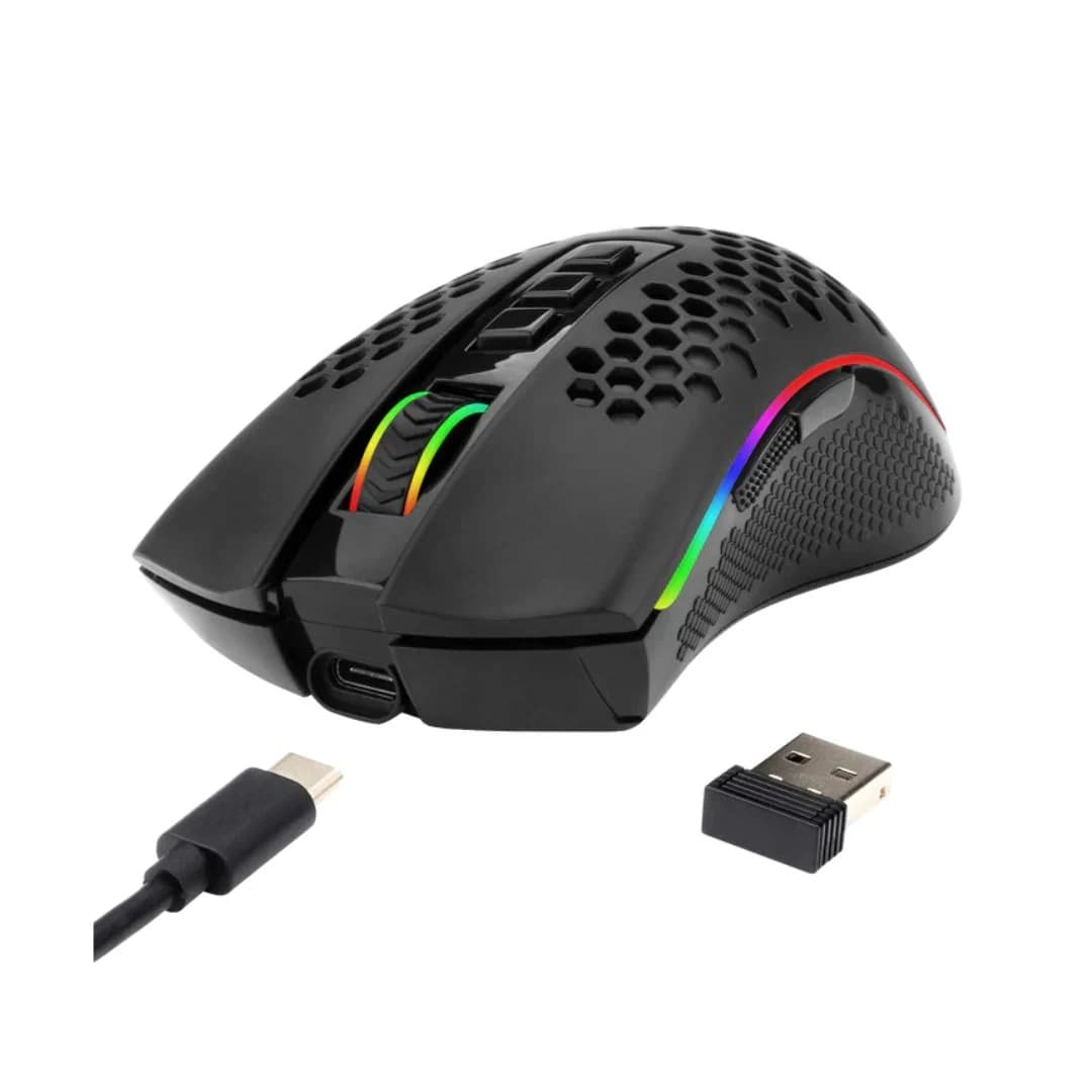Redragon M808-KS Storm Pro Wireless Gaming Mouse - Black — thumbnail 3 of 3