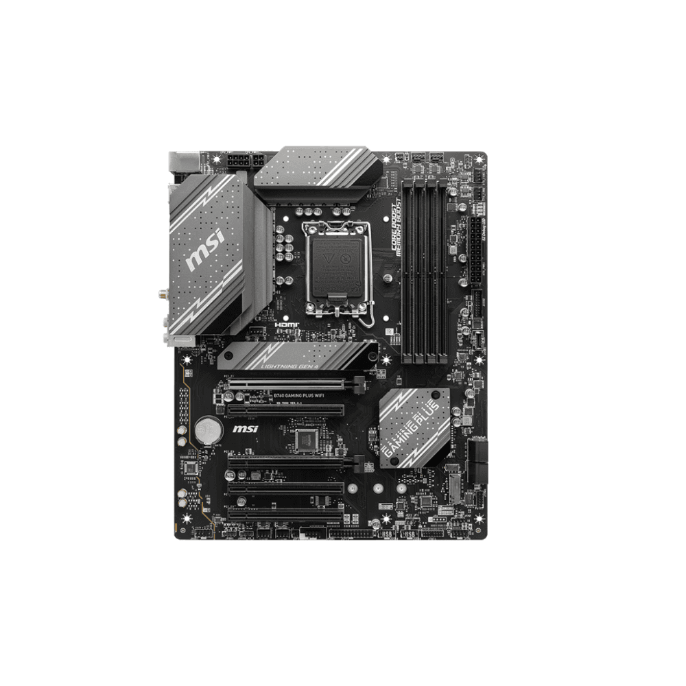 MSI GAMING PLUS B760 WIFI 1700 LGA — thumbnail 2 of 4