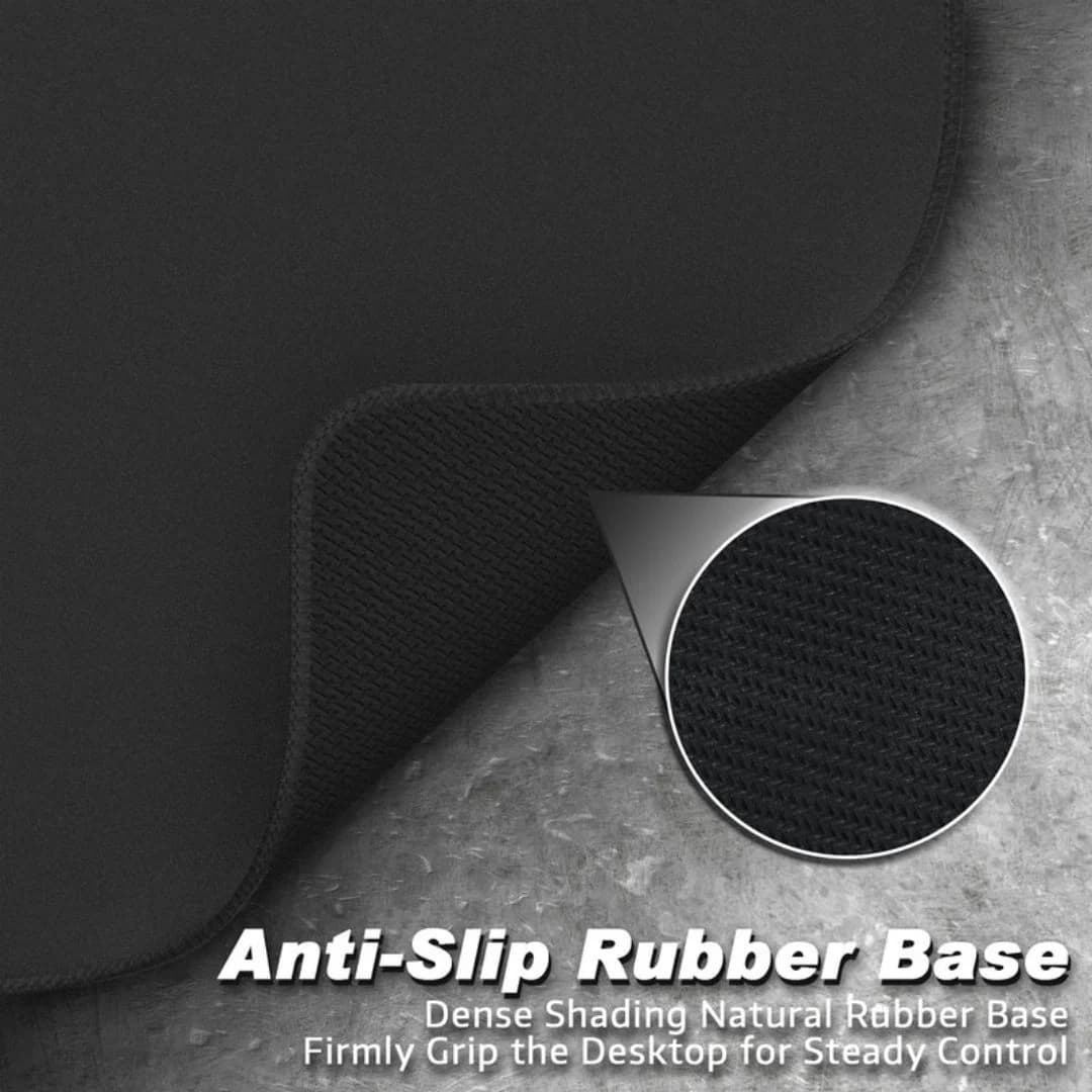 ATTACK SHARK CM02 Gaming Mousepad - Black — thumbnail 5 of 5