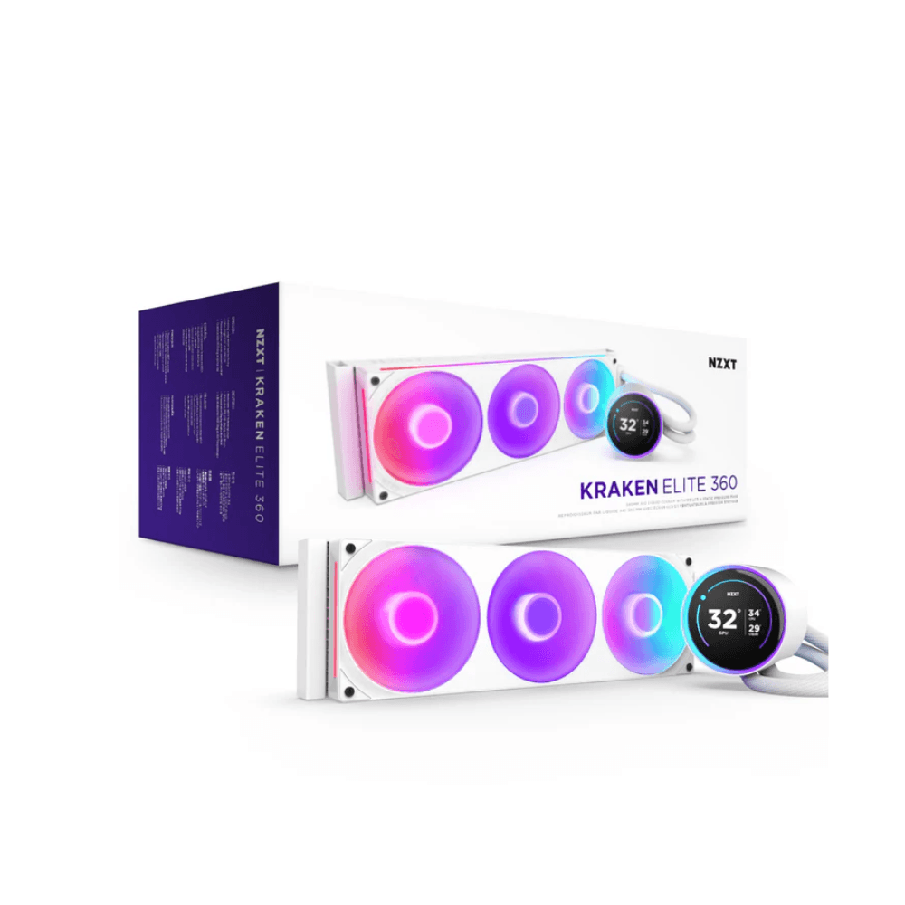 NZXT KRAKEN ELITE 360mm RGB WHITE