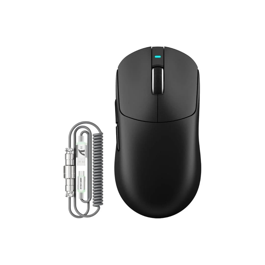 ATTACK SHARK X8 Plus Wireless Gaming Mouse - Black — thumbnail 3 of 3