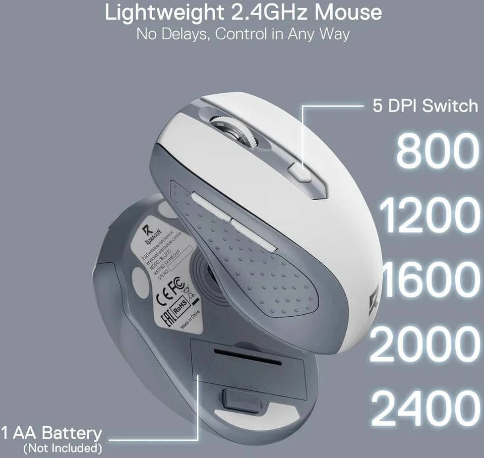 Redragon 94key low profile combo BS-8772 (Grey/White) — thumbnail 4 of 4