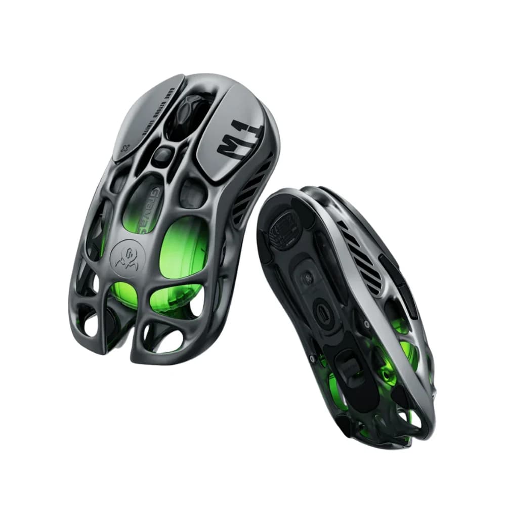 GravaStar Mercury M1 Pro Gaming Mouse - Gunmetal Gray — thumbnail 3 of 3