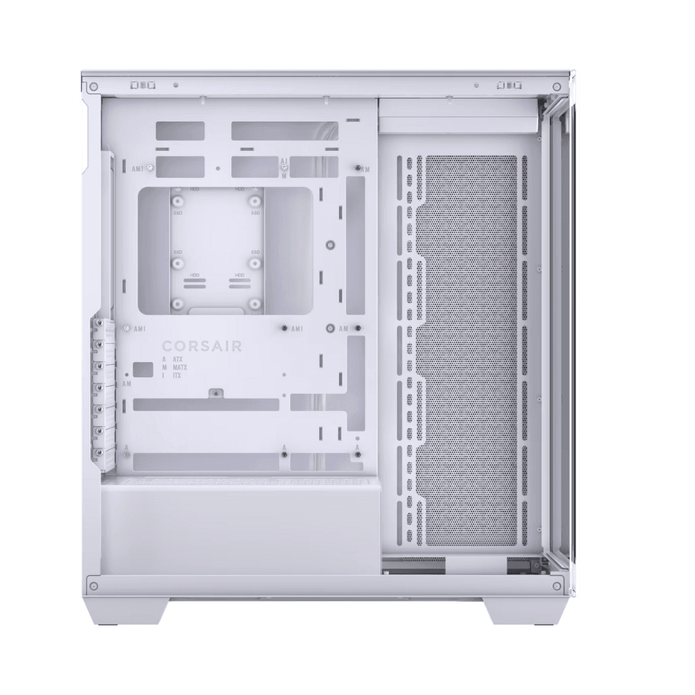 CORSAIR 3500X TEMPERED GLASS MT CASE WHITE — thumbnail 2 of 5