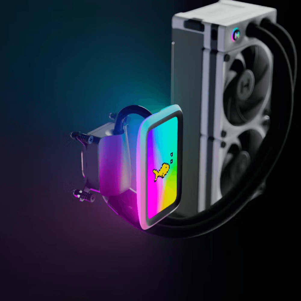 HYTE FAN COOLING LIQUID THICC Q60 LCD 240mm QRGB — thumbnail 5 of 5
