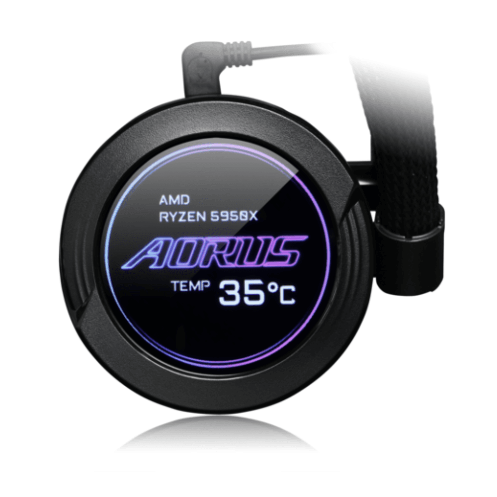 AORUS WATERFORCE X 360mm ARGB BLACK — thumbnail 4 of 4