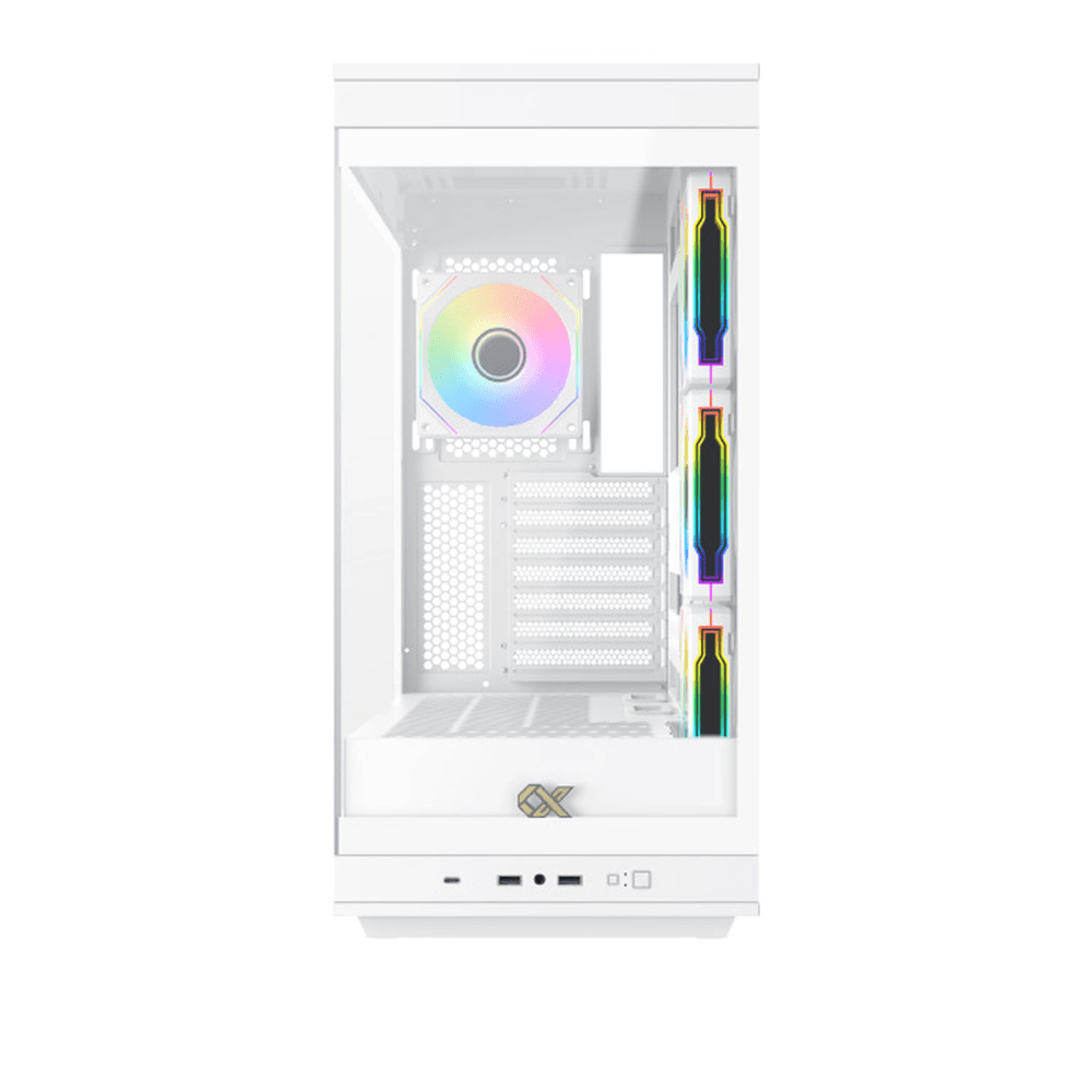 XIGMATEK META ARCTIC – E-ATX Mid-Tower PC Case – White — thumbnail 2 of 5