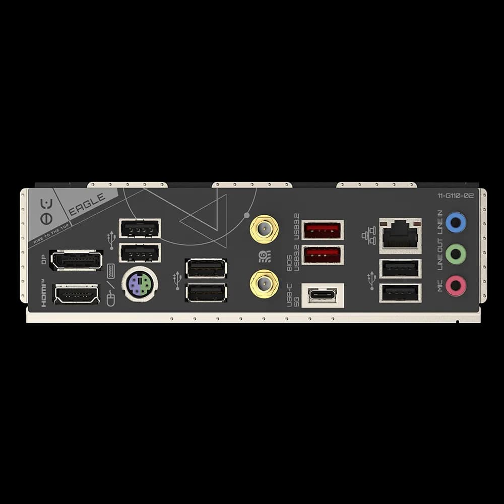GIGABYTE B650 EAGLE AX Motherboard – AM5, DDR5, PCIe 5.0, Wi-Fi 6E, 12+2+2 VRM, 3× M.2, USB 3.2 Gen2, Smart Fan 6, Q-Flash Plus, ATX — thumbnail 4 of 6