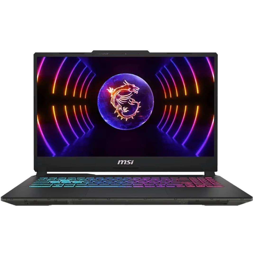 MSI Cyborg 15, NVIDIA RTX 4050 6GB, Intel Core i5-13420H, RAM 16GB, SSD 512GB, 15.6 Inch IPS FHD 144Hz, Translucent Black