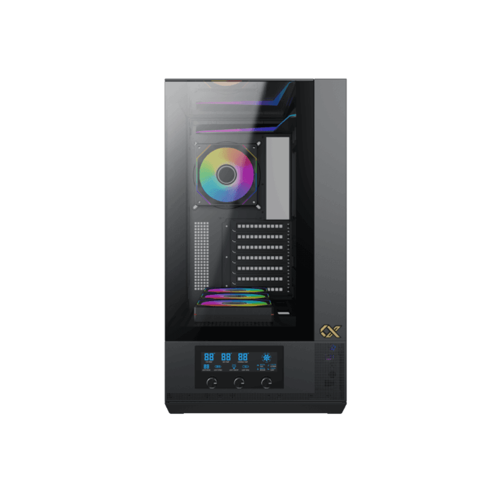 XIGMATEK VISION – E-ATX Mid-Tower PC Case – Black — thumbnail 2 of 5