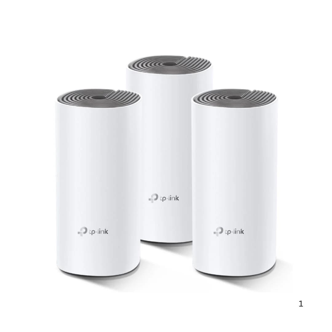 TP-Link Deco E4 AC1200 Whole Home Mesh Wi-Fi 5 System 3-Pack — thumbnail 2 of 4