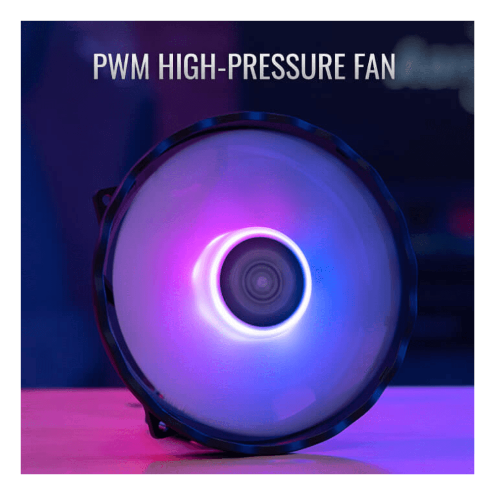 AEROCOOL FAN COOLING AIR RAVE-4 ARGB BLACK — thumbnail 2 of 5
