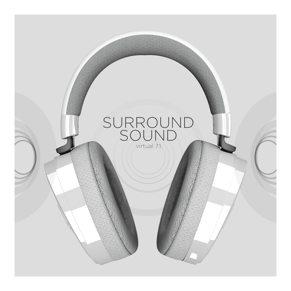 GALAX HOF Maestro Matte 7.1 USB RGB Gaming Headset – Glossy White — thumbnail 2 of 5