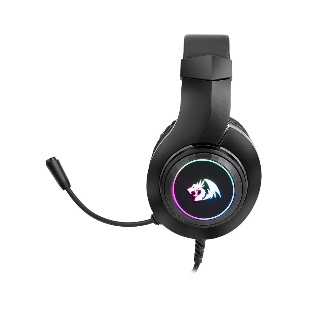 Redragon H260 RGB Wired Gaming Headset - Black — thumbnail 3 of 4